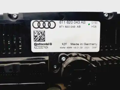 Автозапчасти б/у климат-контроль за audi a5 coupe (8t) 2.0 tdi quattro ссылки oem iam 8t1820043ab  