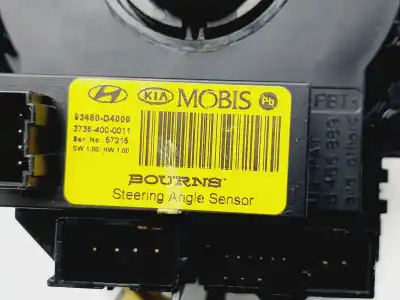 Peça sobressalente para automóvel em segunda mão fita do airbag por kia optima (jf) 1.7 crdi referências oem iam 93480d4000  