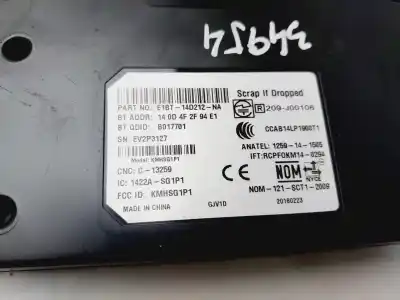 Peça sobressalente para automóvel em segunda mão módulo eletrônico por ford ecosport trend referências oem iam e1bt14d212na