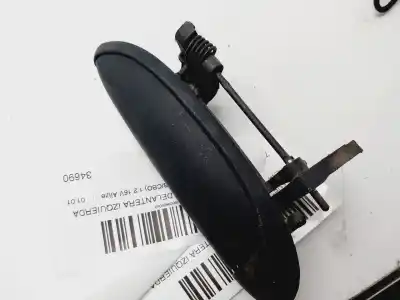 Second-hand car spare part exterior left front door handle for renault clio ii fase i (b/cbo) 1.2 16v alize 75 cv / 55 kw oem iam references 7700426086