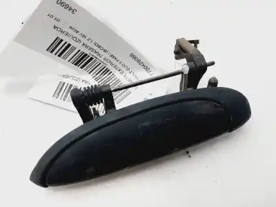 Second-hand car spare part exterior left rear door handle for renault clio ii fase i (b/cbo) 1.2 16v alize 75 cv / 55 kw oem iam references 7700426086