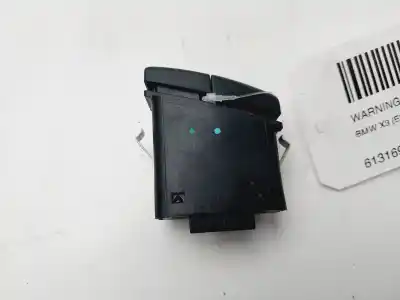 Second-hand car spare part hazard warning lights for bmw x3 (e83) 2.0d oem iam references 61316919506  