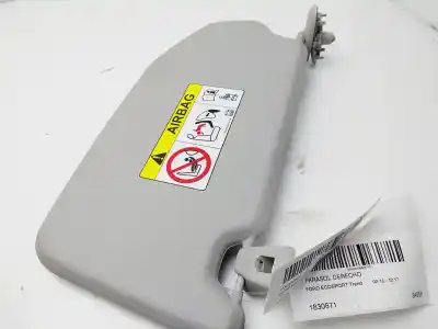 Peça sobressalente para automóvel em segunda mão para-sol direito por ford ecosport trend referências oem iam 1830671