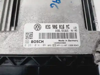 Автозапчасти б/у блок управления двигателем за skoda superb (3u4) classic ссылки oem iam 03g906016mc  