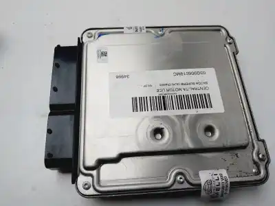 Автозапчастина б/у ебу контролер двигуна для skoda superb (3u4) classic посилання на oem iam 03g906016mc