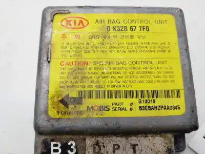 Pezzo di ricambio per auto di seconda mano centralina airbag per kia rio (bc) 1.5 ls berlina riferimenti oem iam 0k32b677f0