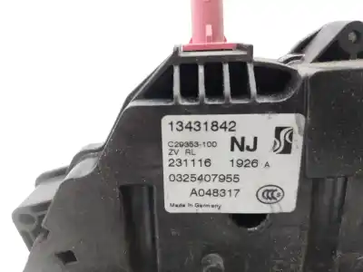 Second-hand car spare part rear left door lock for opel corsa e selective oem iam references 13431842  