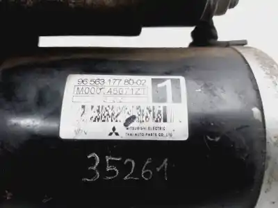 Peça sobressalente para automóvel em segunda mão MOTOR DE ARRANQUE por CITROEN C3 PLURIEL  Referências OEM IAM 9656317780  