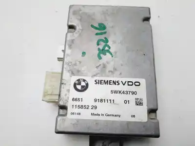 Peça sobressalente para automóvel em segunda mão módulo eletrônico por bmw serie 5 touring (e61) 535d 286 cv / 210 kw referências oem iam 66519181111