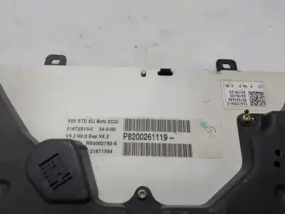 Автозапчастина б/у панель інструментів для renault clio ii fase ii (b/cb0) pack authentique 58 cv / 43 kw посилання на oem iam 8200261119  