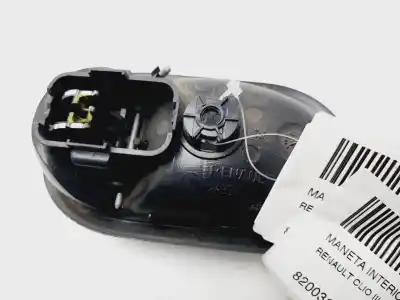 Pezzo di ricambio per auto di seconda mano maniglia interna posteriore destra per renault clio iii expression riferimenti oem iam 8200310580