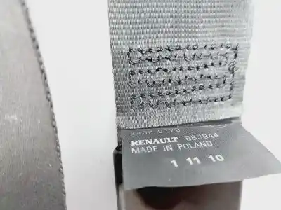 Pezzo di ricambio per auto di seconda mano cintura di sicurezza posteriore sinistra per renault clio iii expression riferimenti oem iam 683944