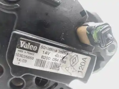 Second-hand car spare part alternator for renault scenic rx4 (ja0) 1.9 dci salomon oem iam references 8200054588  