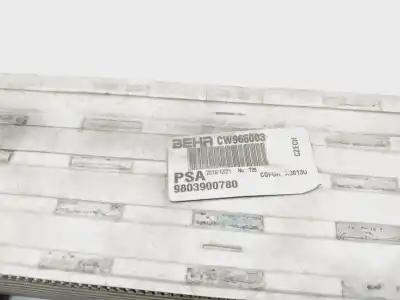 Автозапчастина б/у інтеркулер для citroen c3 picasso feel посилання на oem iam 9803900780