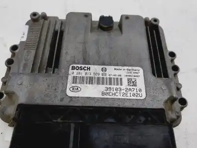 Second-hand car spare part ecu engine control for kia ceed emotion 116 cv / 85 kw oem iam references 391032a710  