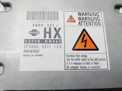 Peça sobressalente para automóvel em segunda mão centralina de motor uce por nissan almera (n16/e) d-yd22 referências oem iam 23710bn861  