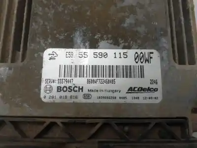 Pezzo di ricambio per auto di seconda mano centralina motore per opel corsa d selective riferimenti oem iam 55590115