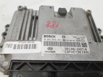 Gebrauchtes Autoersatzteil ecu-motorsteuergerät uce motorsteuergerät zum hyundai i30 (fd) d4fb oem-iam-referenzen 391062a710  