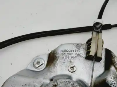 Second-hand car spare part driver left window regulator for renault clio iii expression oem iam references 8200291145  