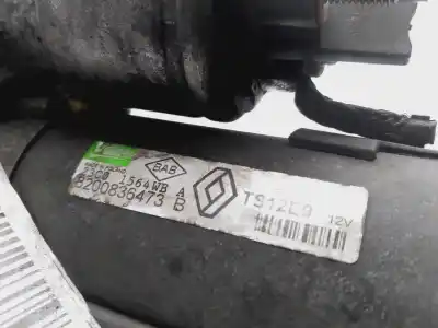 Peça sobressalente para automóvel em segunda mão motor de arranque por renault clio iii expression referências oem iam 8200836473b  