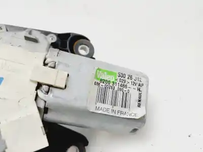 Pezzo di ricambio per auto di seconda mano motore tergicristallo posteriore per renault clio iii expression riferimenti oem iam 8200311486  