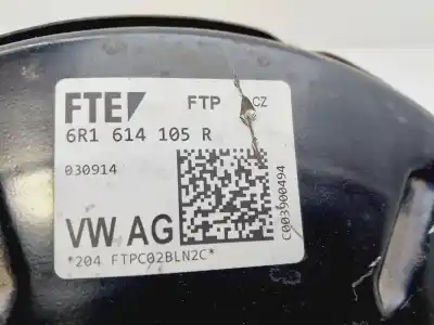 Second-hand car spare part brake servo for skoda rapid ambition oem iam references 6r1614105r  