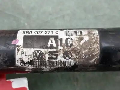 Peça sobressalente para automóvel em segunda mão transmissão dianteira esquerda por audi a7 sportback (4ga) 3.0 tdi quattro referências oem iam 8r0407271c