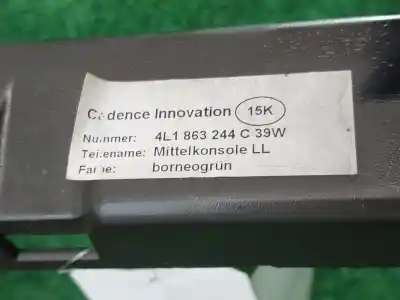 Second-hand car spare part center armrest for audi q7 (4l) 3.0 tdi oem iam references 4l1863244c  