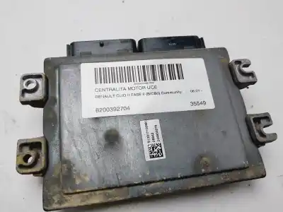 Recambio de automóvil de segunda mano de centralita motor uce para renault clio ii fase ii (b/cb0) k4j710 referencias oem iam 8200392704  