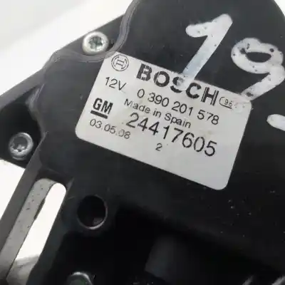 Second-hand car spare part rear windshield wiper motor for opel signum cosmo oem iam references 24417605