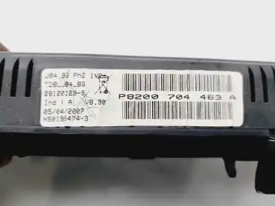 Tweedehands auto-onderdeel instrumentenpaneel voor renault scenic ii (jm) k9k732 oem iam-referenties 8200704463a  