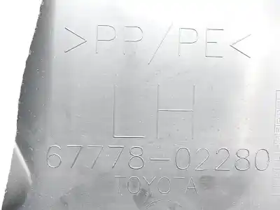 Peça sobressalente para automóvel em segunda mão forra / revestimento da porta dianteira esquerda por toyota auris hybrid feel  edition referências oem iam 6777802280