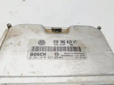 Gebrauchtes Autoersatzteil ecu-motorsteuergerät uce motorsteuergerät zum seat ibiza (6l1) d-atd oem-iam-referenzen 038906019ht  