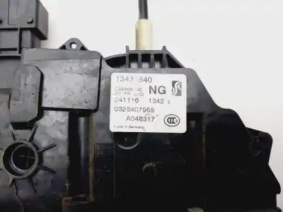 Second-hand car spare part front right door lock for opel corsa e selective oem iam references 13431840  