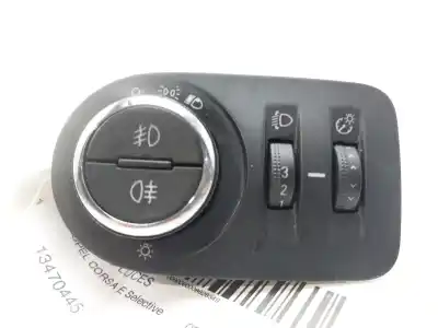 Pezzo di ricambio per auto di seconda mano controllo della luce per opel corsa e selective riferimenti oem iam 13470445  