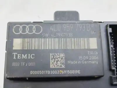 Автозапчасти б/у закрытый распределительный щит за audi q7 (4l) 3.0 tdi ссылки oem iam 4l0959793b  