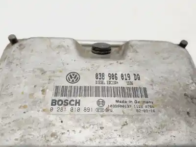 İkinci el araba yedek parçası ecu motor kontrol cihazi için seat cordoba berlina (6l2) signo/a oem iam referansları 038906019dq  