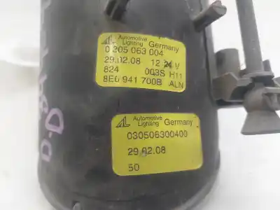 Автозапчастина б/у ПРАВИЙ ПРОТИТУМАН для AUDI A4 B6 (8E2)  Посилання на OEM IAM 8E0941700B  
