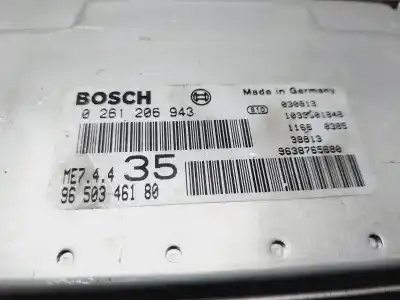 Second-hand car spare part ecu engine control for peugeot 307 break / sw (s1) sw clim oem iam references 9638765680