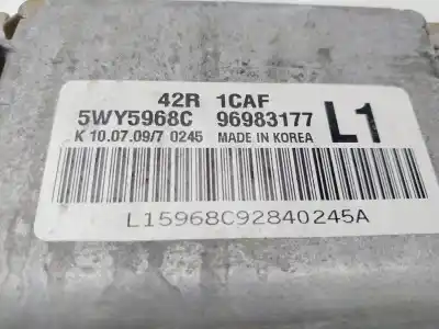 Second-hand car spare part ECU ENGINE CONTROL for CHEVROLET AVEO  OEM IAM references 96983177  