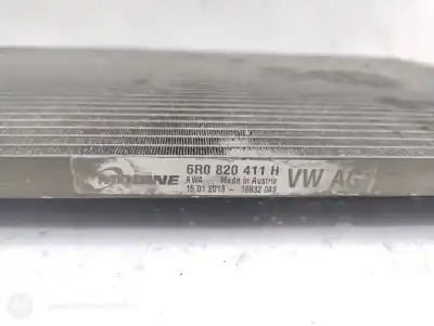 Second-hand car spare part air conditioning condenser / radiator for skoda fabia combi (5j5) ambition 75 cv / 55 kw oem iam references 6r0820411h