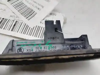Second-hand car spare part tailgate back door handle for skoda fabia combi (5j5) ambition 75 cv / 55 kw oem iam references 5e0827566  