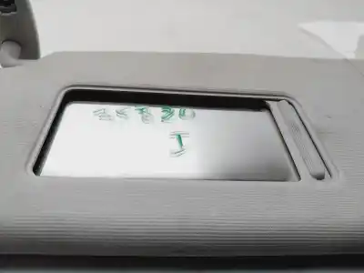 Second-hand car spare part left sunshade for skoda fabia combi (5j5) ambition 75 cv / 55 kw oem iam references 3t0857551a