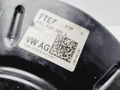 Автозапчастина б/у гальмівний серво для skoda fabia combi (5j5) ambition 75 cv / 55 kw посилання на oem iam 6r1614105l  