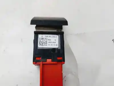 Second-hand car spare part hazard warning lights for skoda fabia combi (5j5) ambition 75 cv / 55 kw oem iam references 5j0953235e  