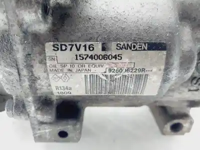 Second-hand car spare part air conditioning compressor for dacia duster ambiance 4x2 oem iam references 926006229r  