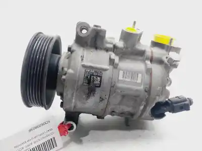 Peça sobressalente para automóvel em segunda mão compressor de ar condicionado a/a a/c por seat leon (5f1) 2.0 tdi referências oem iam 5q0820803f  