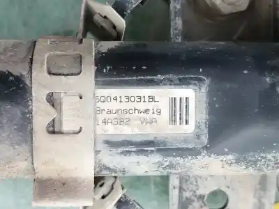 Second-hand car spare part front left shock absorber for skoda fabia combi (5j5) ambition 75 cv / 55 kw oem iam references 6q0413031bl