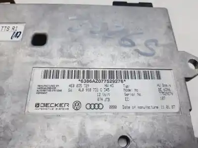 Second-hand car spare part electronic module for audi q7 (4l) 3.0 tdi oem iam references 4e0035729  
