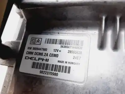 Second-hand car spare part ecu engine control for peugeot 508 allure oem iam references 9809447980  